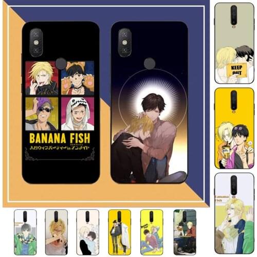 TOPLBPCS Japan Anime Banana Fish Phone Case for Redmi Note 8 7 9 4 6 pro max T X 5A 3 10 lite pro
