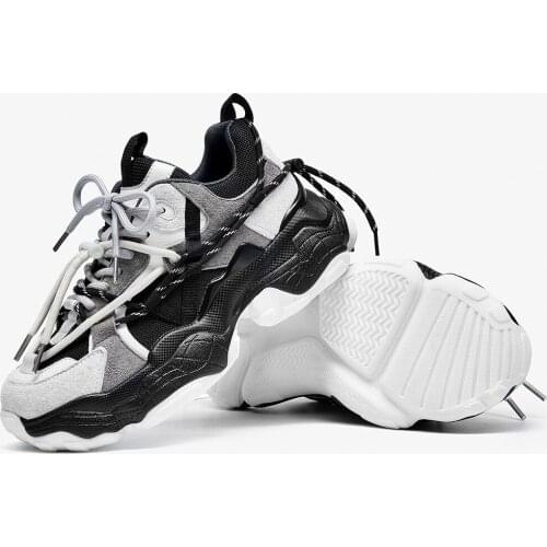 Thick-soled daddy shoes breathable casual womens size 34-40 summer and autumn sports ladies