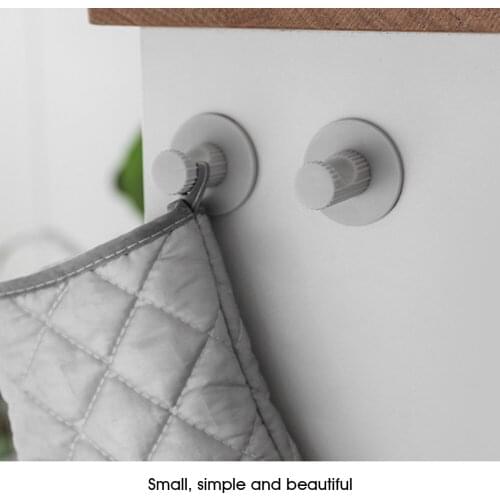 1Pc Adhesive Moop Hook Hanger Plastic Wall Mounted Mop Organizer Holder Rack Brush Broom Hanger Hook Kitchen Strong Accessories