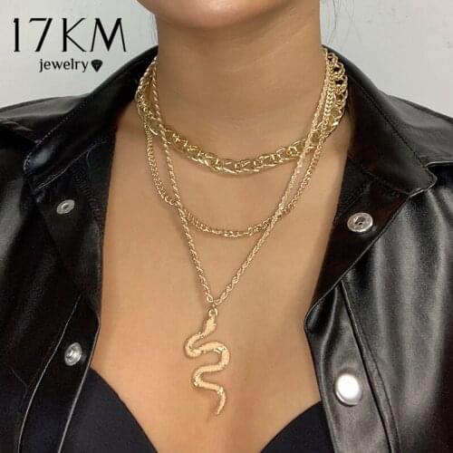 Панк-ожерелья 17KM China At AliExpress