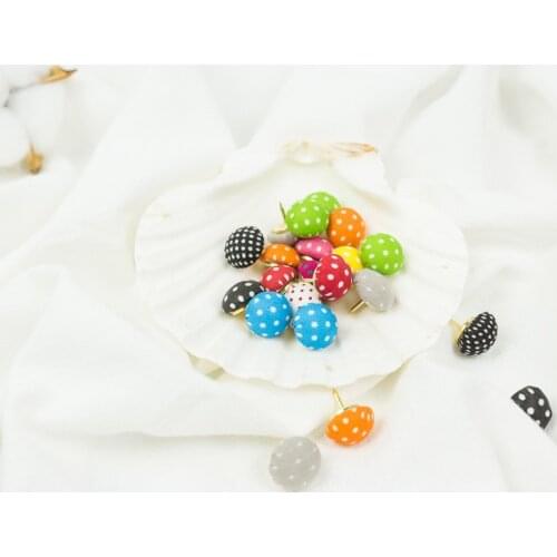 20 Pcs Map Markers Dot cloth Drawing Photo Wall Studs Cork Board Pins Thumbtack Pushpins Painting Tool