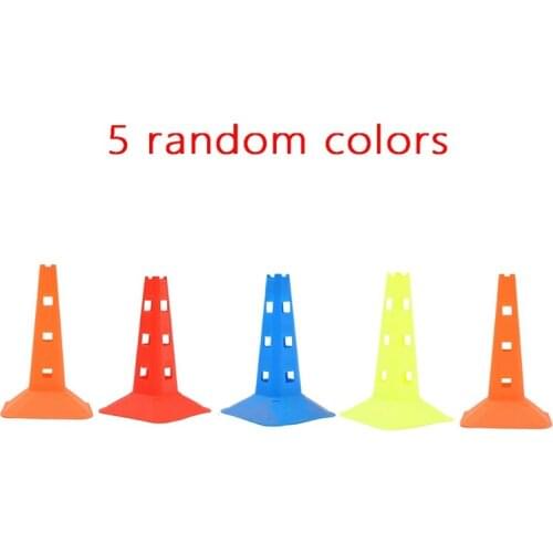 5PCS Soccer Cones Agility Training Sports Cone for Kids Football Basketball Drills Field Markers Sports Tools 32cm