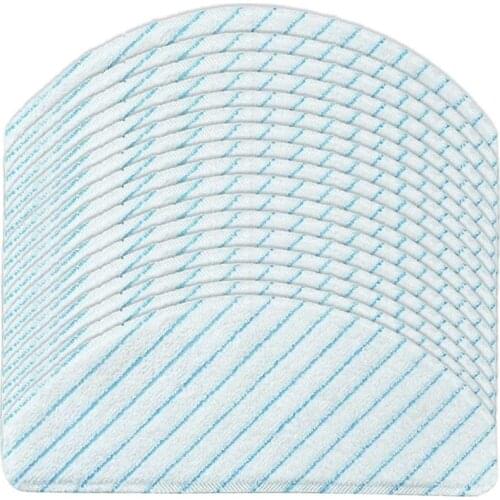 50Pcs Disposable Strong Rag Mop Cloths Pads for Ecovacs Deebot OZMO T8 AIVI T8 Max T9 Power/Max Vacuum Cleaner Parts