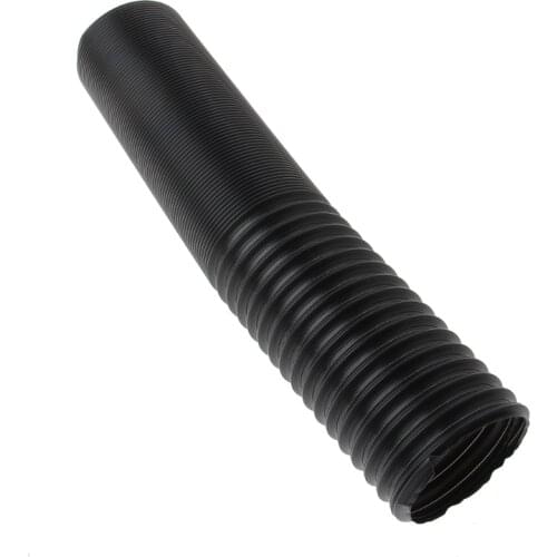 1m 80mm Black Car Air Intake Hose Ducting Feed Pipe Hose Flexible For Air Filter A0NE