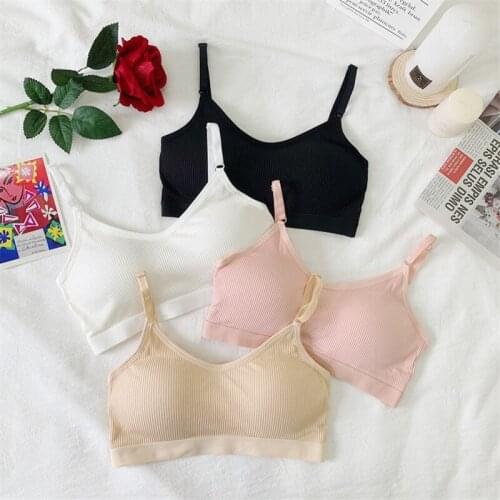 Sexy Lingerie Fitness Seamless Underwear Brassiere Bandeau Top Tank For Women Full Cup Breathable Sleep Bra