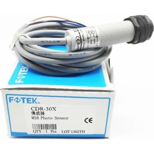 CDR-30X New FOTEK M18 Diffuse Reflection Photoelectric Sensor Quality Assurance
