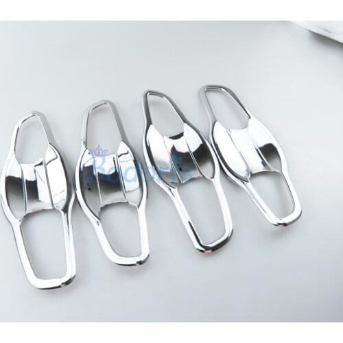 For Honda CRV CR-V CR V 2017 2018 2019 Car ABS Chrome handle Protective Cover Door Handle Outer Bowls Garnish Moulding Trim