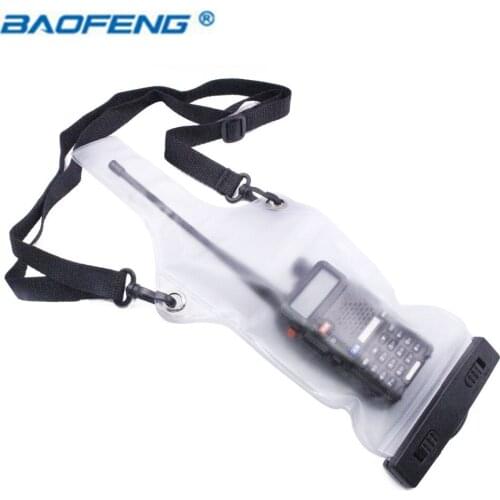 IPX8 two way radio Ham waterproof case for Baofeng radio case UV-5R BF-888S UV-82 GT-3 UV-B5 TYT TH-F8 walkie talkie