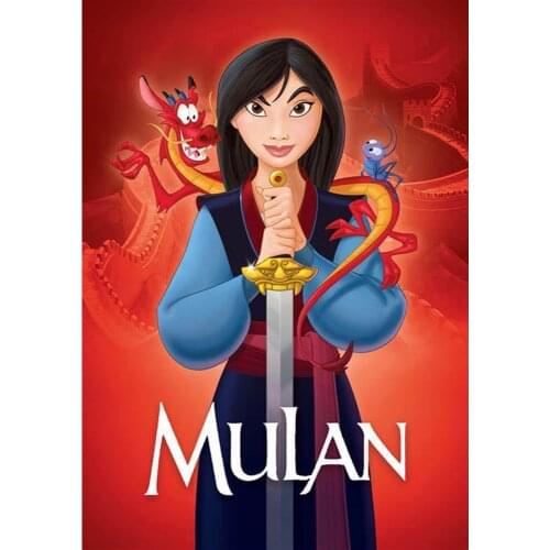 MULAN 5D DIY Diamond Painting Full Drill Crystal Rhinestone Embroidery Pictures Craft Home Decor For Gift Fun