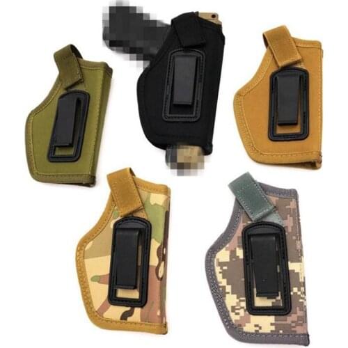 Gun Holster Concealed Carry Holsters Belt Metal Clip IWB OWB Holster Airsoft Gun Bag Hunting Articles For All Sizes Handguns