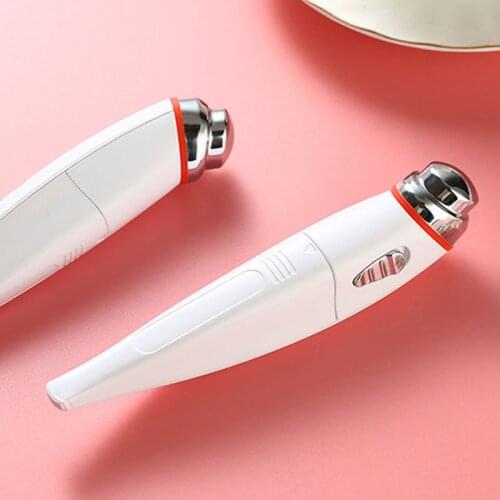 Electric Vibration Heated Eye Massager Eye Wrinkle Massage Pen Dark Circle Removal Puffiness Removal Anti Aging Eyes Care Tools