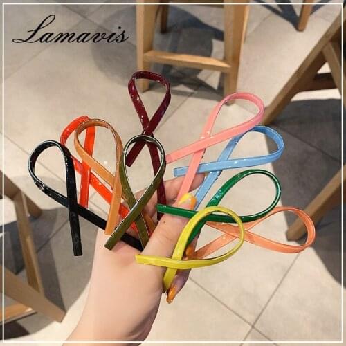 Fashion Girl Bow Hairpin Female Korean Ins Candy Color Spring Clip Word Simple Clip Hair Accessories Simple And Versatile