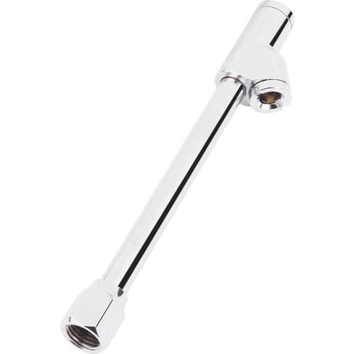 Stainless Steel Air Chuck Dual Head Inflator Tool Air Tire Pressure Filler Hose Nozzle Car Truck Vehicle Gauge 1/4" Compressor