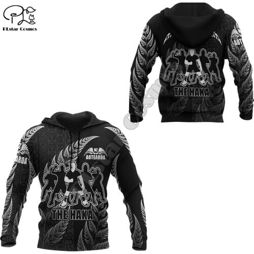 NewFashion NewZealand Maori Tribe Aotearoa Country Flag Tattoo Autumn Tracksuit Men/Women Harajuku Streetwear 3DPrint Hoodies 11