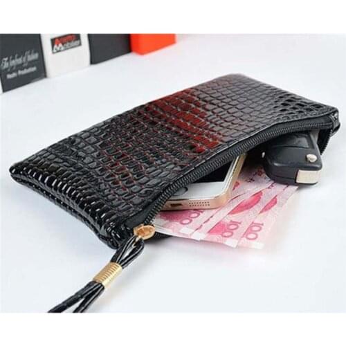 Wallet Women Wallets Coin Purse Clutch Bag Envelope Handbag Fashion Solid Leather Pu Female Women Short Standard Pocket Zipper