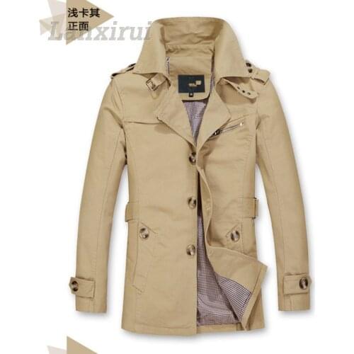 Autumn And Winter Fashion Explosion Models Men 'S Jacket Coat Big Yards