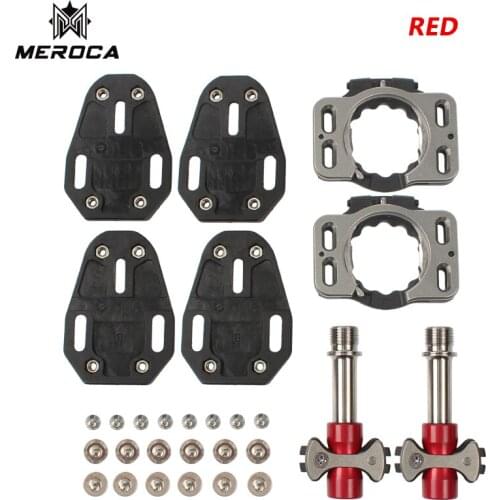 Titanium Alloy Axle Road Bicycle Pedals ultra-light self locking pedal pedal road bike auto-lock fur SpeedPlay pedal 204g