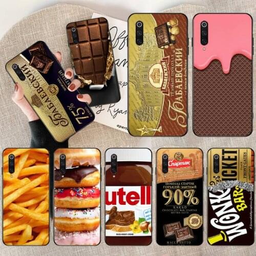 PENGHUWAN Funny Food Dessert Chocolate Beer TPU Soft Phone Case Cover for Redmi Note 8 8A 7 6 6A 5 5A 4 4X 4A Go Pro Plus Prime