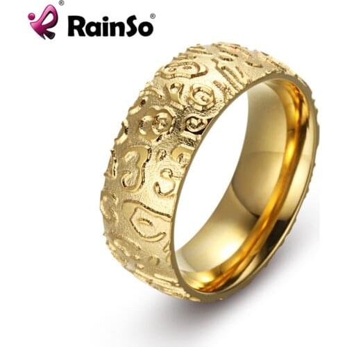 Rainso Gold Rings For Men