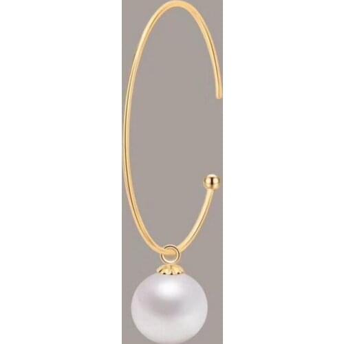 >>>>925 silver 10-11 MM natural akoya Pearls earrings