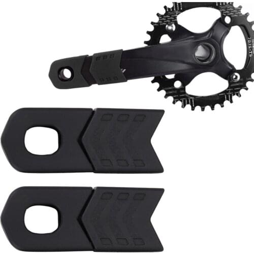 MTB Bicycle Silicone Crank Arm Boots Protectors Cycling Bike Crank Protective Sleeve Cover Crankset Protection Bicycle Parts