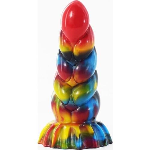 Conch Shape Silicone Dildo With Suction Cup Simulation Big Anal Plug Sexy Flirting Masturbation Products Sex Toys For Women 18