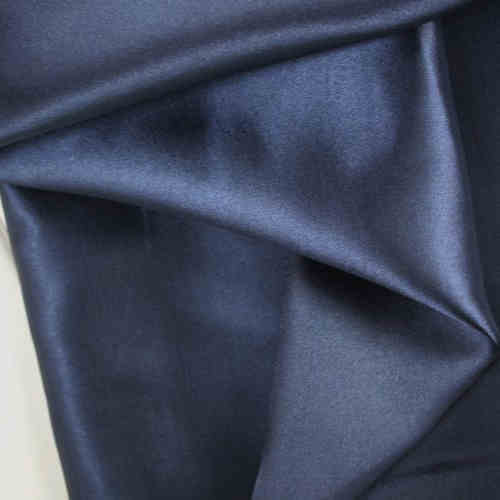 Navy Blue Satin Fabric Bridal Wedding Dress Lining Fabirc Costume Sew liner 60" Wide 5 yards/lot 150X460CM