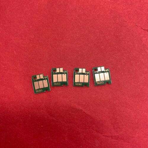 YOTAT 1set permanent Chip LC563 for Brother MFC-J2310 MFC-J2510 MFC-J3520 MFC-J3720 printer