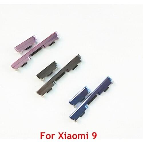 10x New Side Power Key Volume Button For Xiaomi 9 Mi 9 Mi9 Side Button Keys Replacement Parts