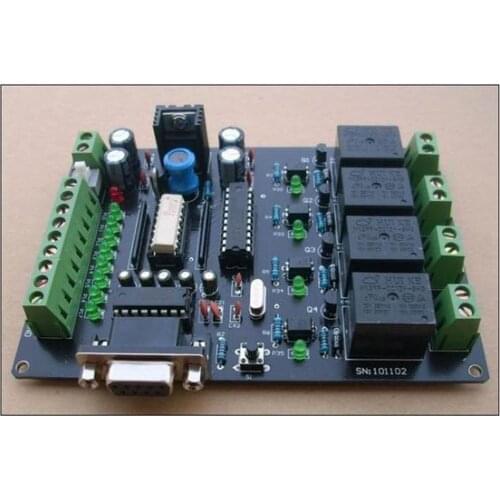 Eight into Four Out of the 12c2052ad MCU Programming Relay Industrial Control Strip Four-way AD Input Imitation PLC
