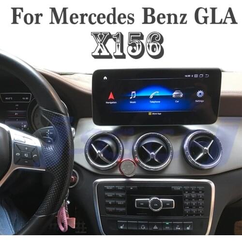 Car Stereo Audio Navigation GPS CarPlay 10.25 Inch For Mercedes Benz GLA 180 200 220 250 450 MB X156 NTG With 360 BirdView Navi