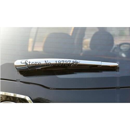 Car rear rain wiper ABS Chrome cover trim for Kia sportage 2011-2015