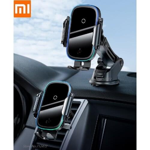 15W Wireless Charger Car Holder Bracket Intelligent Infrared Fast Charging for iPhone 11 8 XS max X XR for Samsung S9 S8