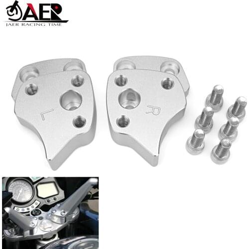 JAER 25mm 1 inch Handlebar Riser Clamp For Yamaha FJR 1300 2001-2005 Motorcycle Accessories Handle Bar Riser Height up Adapter