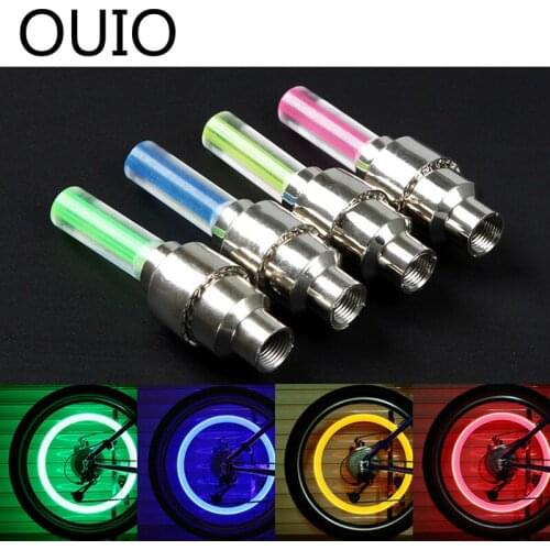 OUIO Motorcycle Automobiles Car Tire Valve Cover LED For Renault Megane 2 Captur Mitsubishi ASX Jeep Wrangler Peugeot 207 508