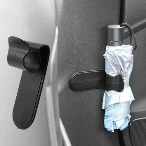 Multifunction Self-adhesive Car Umbrella Hook for Abarth Fiat 500 BMW E36 E34 E30 M Mercedes W204 Volvo XC90 Lada vesta granta
