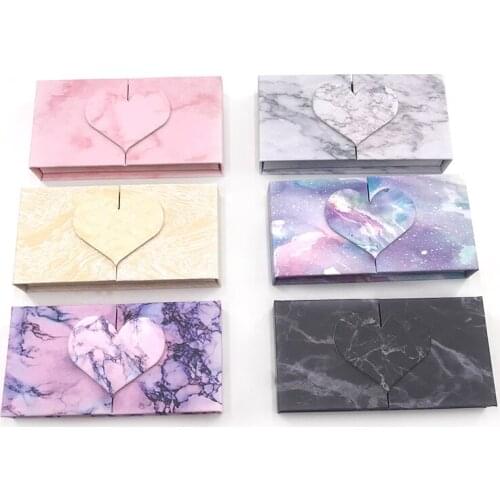 Wholesale Eyelashes Box Package Drawer Lash Case Mink Lashes Square Eyelashes Empty Packing with Clear Tray Eyelash Box Case