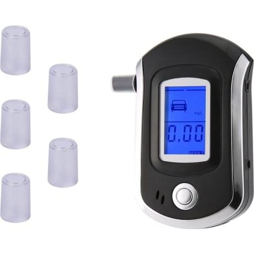Promotion Professional Pocket Digital Alcohol Breath Tester Analyzer Detector Test Testing LCD Display