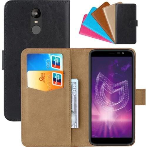 Luxury Wallet Case For Irbis SP541 PU Leather Retro Flip Cover Magnetic Fashion Cases Strap