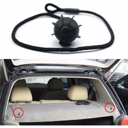 Inner Parcel Shelves String Line Small Trunk Back Lanyard Car Styling Accessories Holding With Ball Lid Sling Shot Cover
