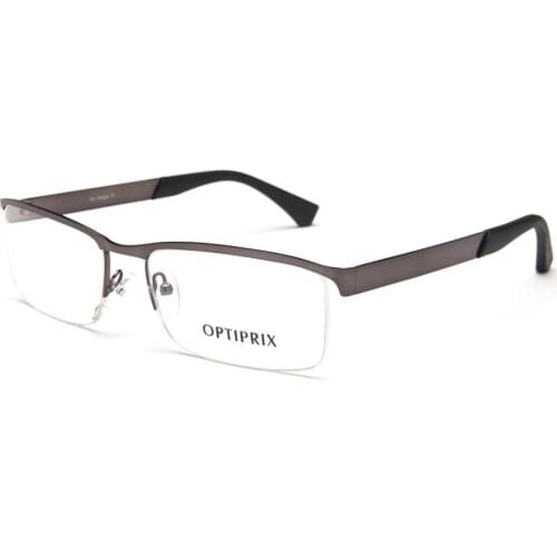 Laura Fairy High-grade Stainless Steel Optical Frame Classical Brand Design Color Block Eye Glasses Frames for Women Men