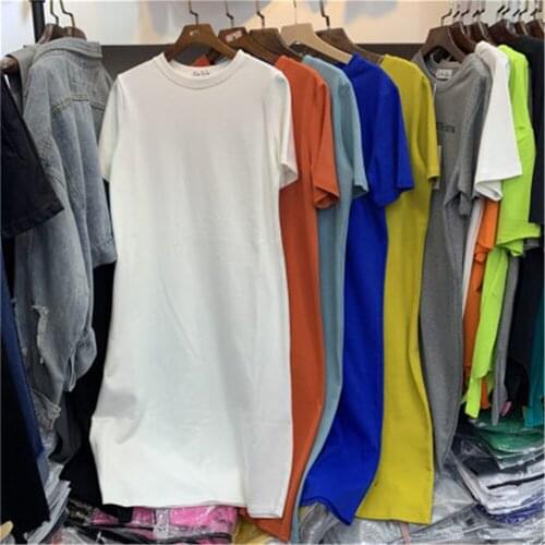 Korean New 2021 Summer Casual Knitted Button T Shirt Women Short Sleeves Solid T-Shirt Sexy Turn Down Neck Tops Tee Shirt Femme