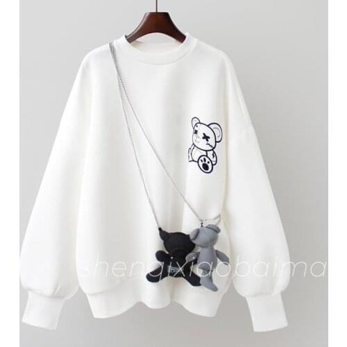 Women Sweetshirts Harajuku Hoodie Women Pullovers Kawaii Slim Boho Oversized Hoodie Korean Fashion Hoodies Women Vintage Clothes