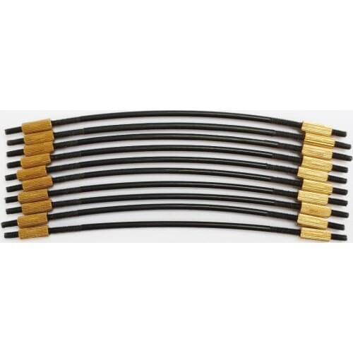 10x 1/4 - 1/16 Violin Tailgut Tailpiece Fitting Copper nut coarse pitch thread strong force SL603