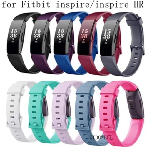 200pcs DHL For Fitbit Inspire Silicone Sport Fitbit Inspire HR Band Wristband Bracelets For Fitbit Inspire Smart Accessories