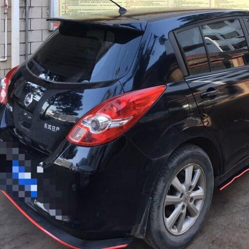 2021 Suitable For 05-10 Its Nissan Tail，Old Qida Refitted Special Non Perforated Baking Paint Blade Top Wing