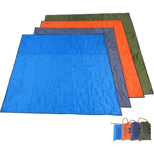 215*215cm Oxford Outdoor Camping Mat Pad Waterproof Double Sided Picnic Tent Blanket Foldable Beach Mat Ground Sheet Tarp Mats