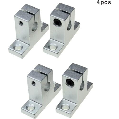 4pcs Bore Linear Rail Shaft Support Stand for 3D Printer SK10 GDeals