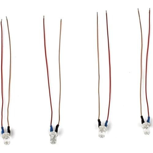 4PCS RC Quadcopter Spare Parts LED Light for Hubsan H107 H107L H107C X4 -Blue