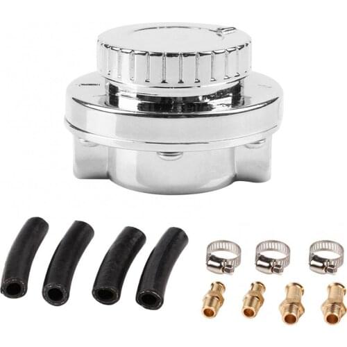 80% Dropshipping!! Car Modified Carburetor Hose Manual Adjustable 1-5PSI Fuel Pressure Regulator